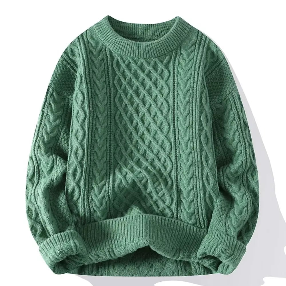 Brand Christmas Sweaters Men Crewneck Sweater Men Pullover Jumpers Fashion Clothing Autumn Winter Tops Male Knitted Sweatshirts